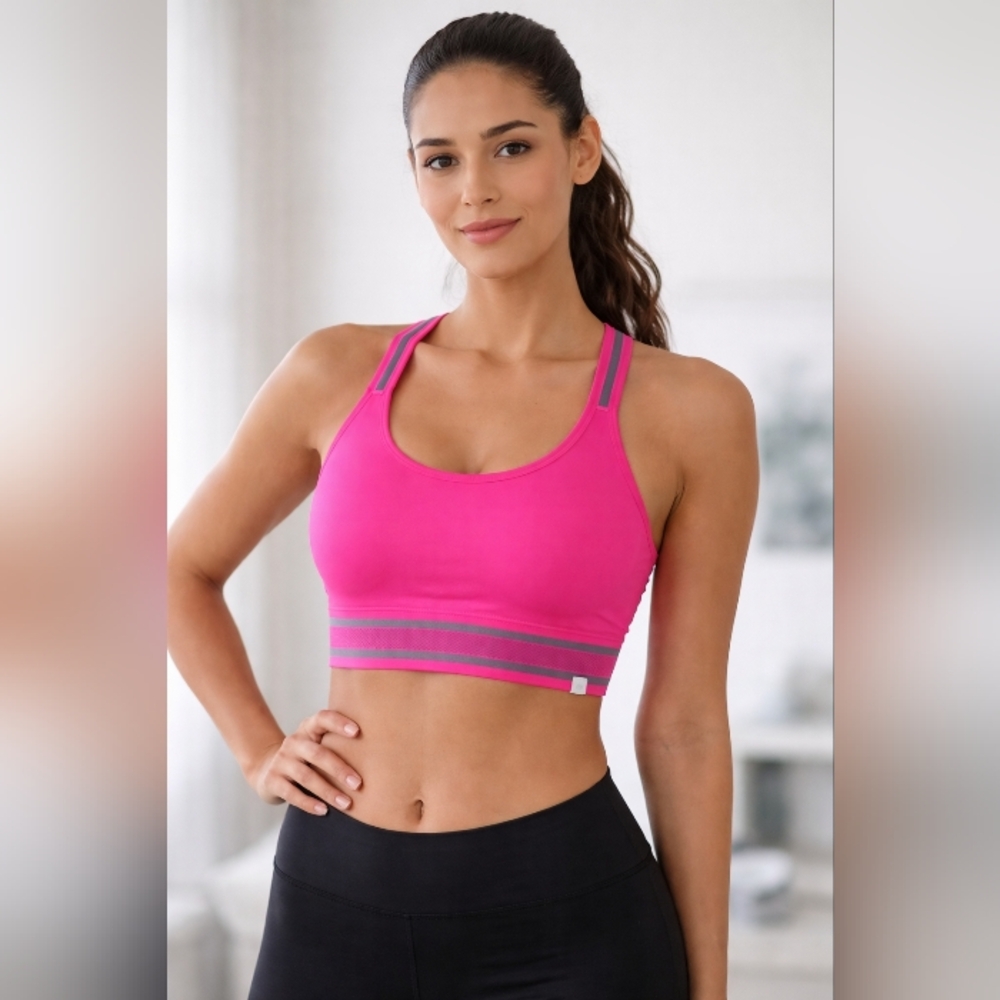 Marika Sports Bra  Medium Pink